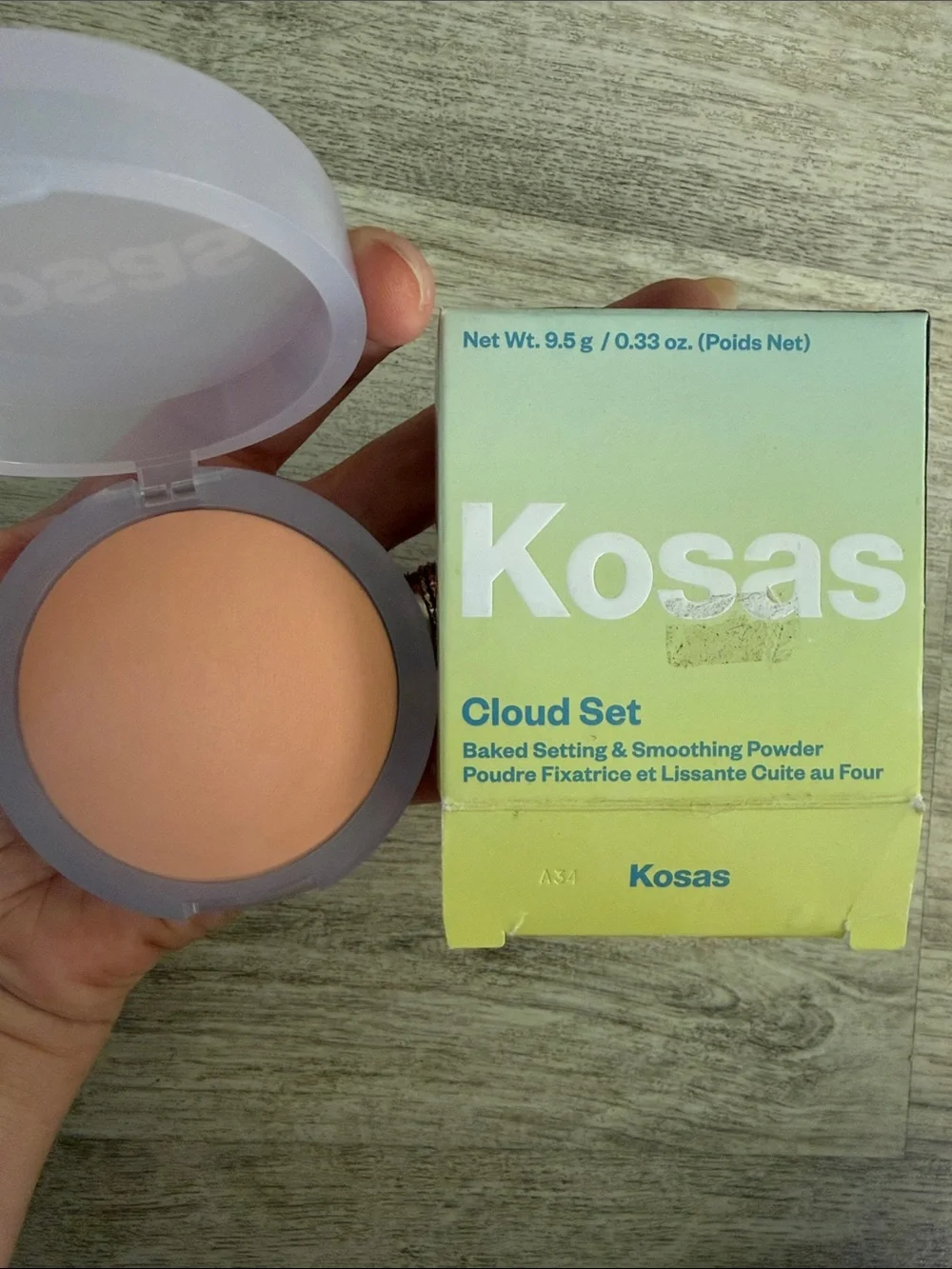 Kosas Cloud Set Baked Setting Powder - Peach